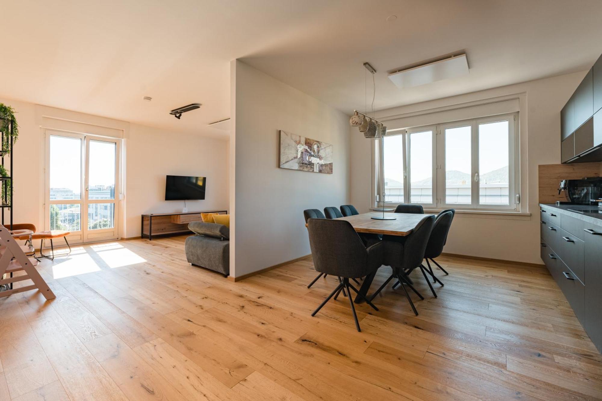 Tamliving Center Luxury 4 Rooms Smart Tv Kitchen Great View Graz Exteriör bild